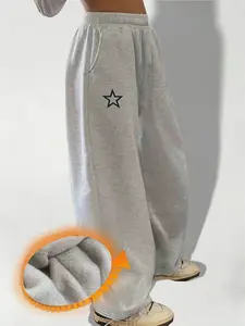 Girls' joggers Pants Winter Comfortable Breathable Outdoor Pocket Sweatpants For Autumn And Winter Daily Wear Size 8-16 Years