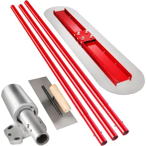 VEVOR Bull Float Manganese Steel Concrete Float 1200x300mm Concrete Float Tool Cement Tool Bull Concrete Kit Bull Pool Float Bull Float Handle Bull Float Bracket Concrete Tool Finishing Bull Float