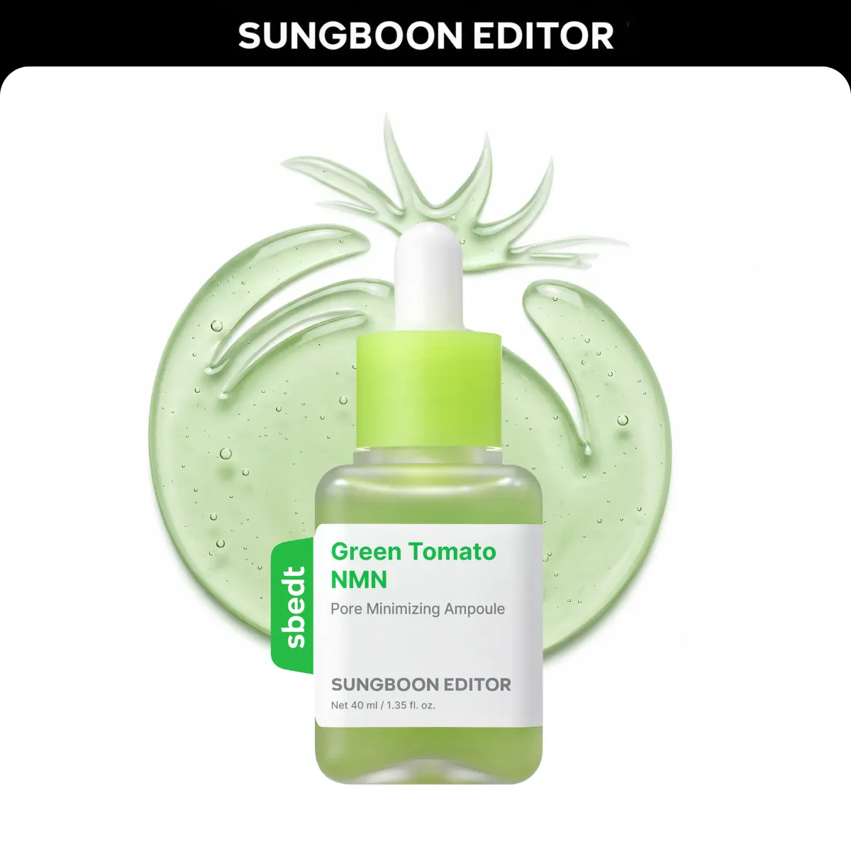 [Sungboon] Green Tomato NMN Pore Lift Ampoule 40ml