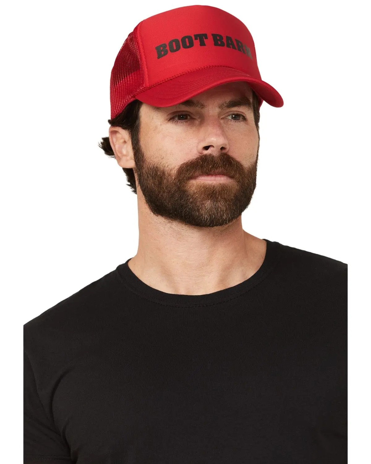 Boot Barn Unisex Logo Trucker Cap - Bbaho24bc1-Rd