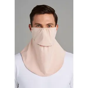 Vermilion Face Mask with Neck Coverage | Beige