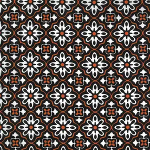 Midnight Magic 2 | Flower Tile Halloween Floral | Midnight Pump | 24101 18