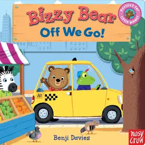 USED-Bizzy Bear: Off We Go!: (Interactive Board Book about a Vacation Adventure for Toddlers - With Sturdy Tabs and Slides to Push and Pull) by Benji (ILT) Davies Benji Davies (Board book)
