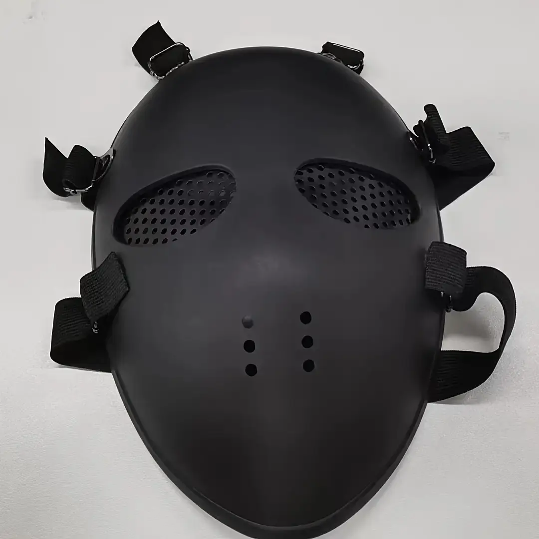 Full Face Mask, Tactical Mesh Face Mask, Outdoor Combat Face Protective Mask, CS Field Equipment, Sports & Outdoor Clothing Accessories
