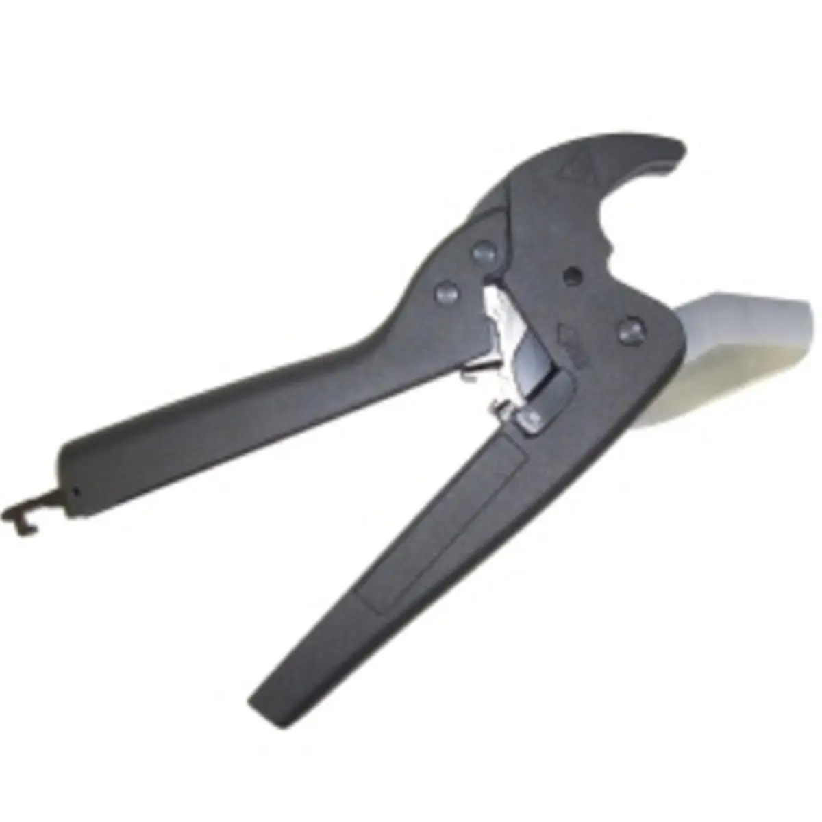 Ratcheting Pipe and Hose Cutting Pliers, Ratchet Action Cutting Tool for Hose/Cables