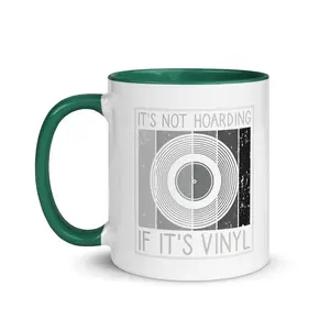 Vinyl Record Mug 11oz/15oz | Funny DJ Gift, Records Collector Coffee Mug