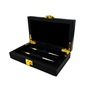 Locsanity Interlocking Dual Ended Dreadlock Loc Tool Sisterlocks ™, Microlocks, Small Locs and Medium Locs Redesigned Metal 24ct Gold Plated (Double Pack) Haircare Gift