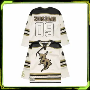 ZEDS DEAD - ROYALE HOCKEY JERSEY, EDM Hockey Jersey Rave, Gifts EDM Tshirt, Rave Wear, Rave Clothes, Birthday Gift for Boyfriend