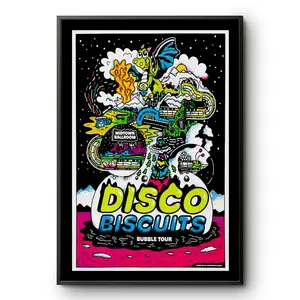 Disco Biscuits Jan 19 2025 Midtown Ballroom In Bend, OR Tour Poster