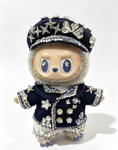 【Captain labubu】Handmade Diamond Plush Doll