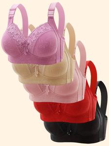 women's wireless bra, elegant breathable comfortable adjustable strap bra, soft lingerie for all seasons, bras for women