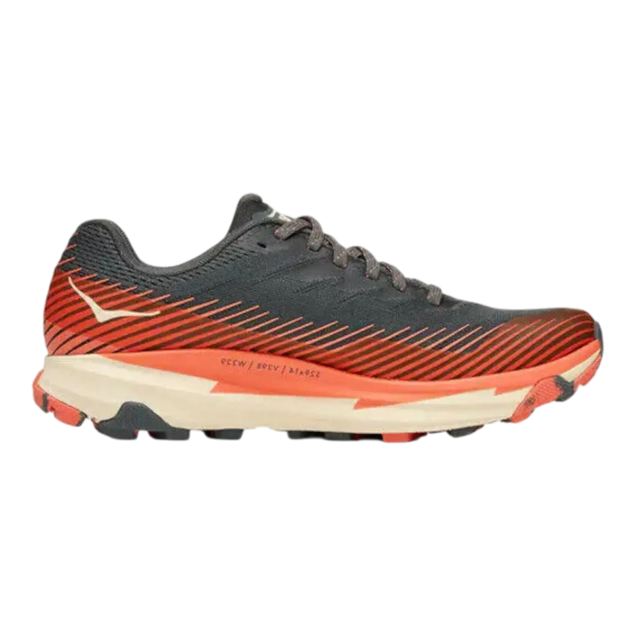 HOKA Torrent 2 Trail Running Shoe in Gray Orange | Women's