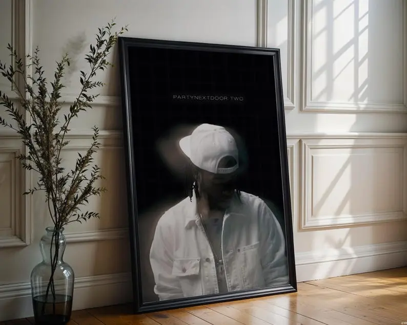 [Sale Off Up To 35%] PartyNextDoor Poster, PartyNextDoor Two Album Cover Print, Hip Hop Music Wall Art, Retro Rap Fan Gift. No Frame