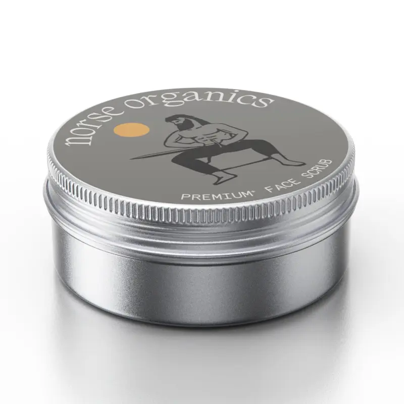 Norse Premium⁺ Face Scrub – Deep-Cleansing Anti-Acne Scrub with Natural Botanicals