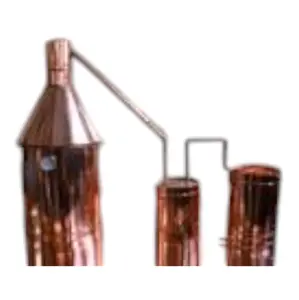 Copper Moonshine Still for Making Liquor at Home  Durable-craft distillation unit complete Copper Distillation unit