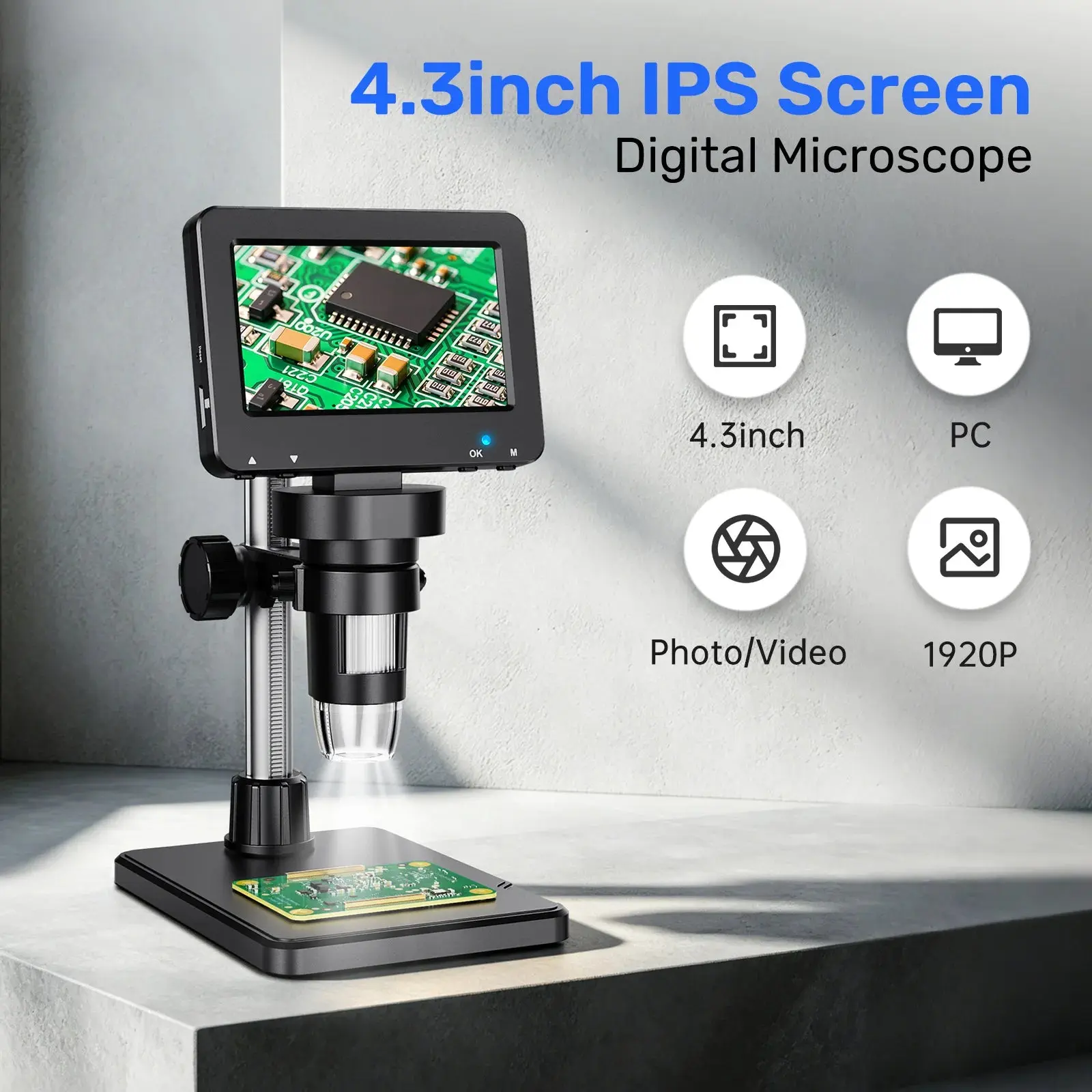 Digital Coin Inspection Microscope — 1200X