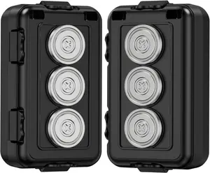 Magnetic key box for under car, Magnetic key holder for car,hide a key outside,Hide A Key Magnetic Car,Waterproof Key Holder for Outside Hidden (M1, standard)