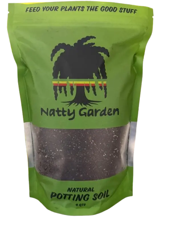 Natty Garden Natural Potting Soil - Versatile for Gardening, Suitable for Various Plants, Lightweight and Durable