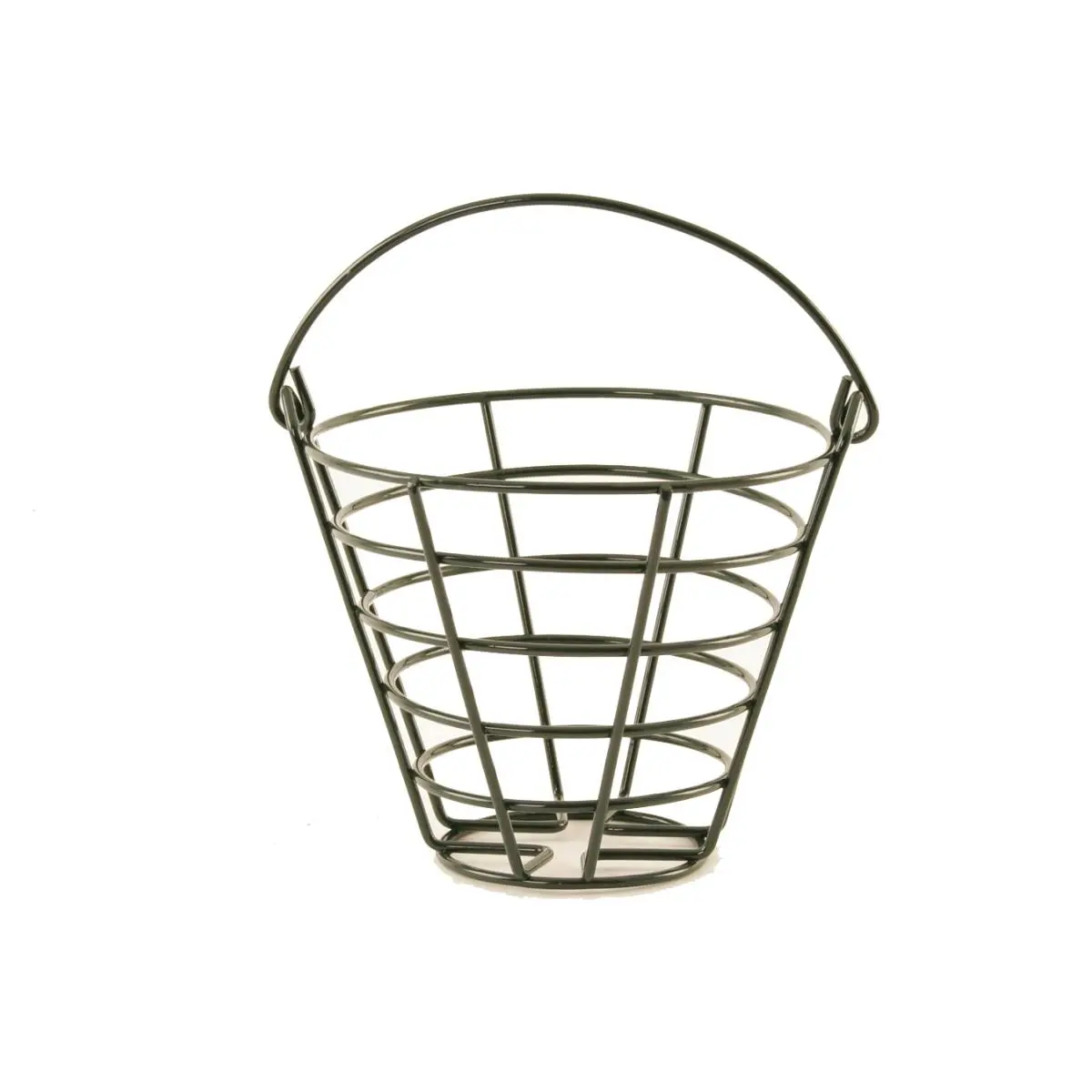 212 MAIN Metal Golf Bucket Organizer (Pack of 2, 1.83 lbs, 7 x 6.5 x 9.25 in) - Sturdy Man Cave Pail, Home Storage Basket, Ideal Gift Item