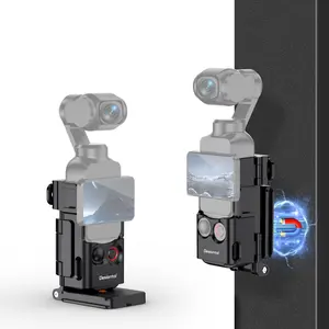 Magnetic Mount Base for DJI Osmo Pocket 3, Adjustable Angle Desktop Stand with 6-magnet Grip, Versatile Shooting Angles Camera Accessories, Photography Camera Accessories