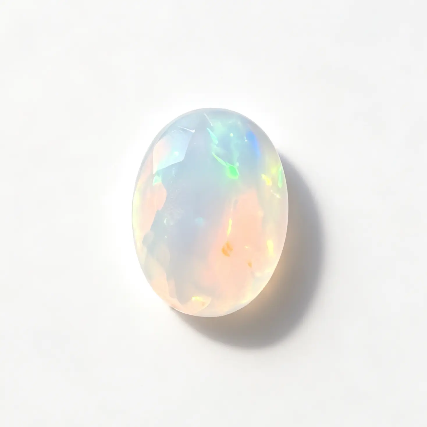 Natural Opal Oval Cut with Certificate