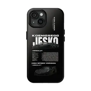 Jesko Koenigsegg Car Phone Case, Toguh Cases, Protecitve Phone Cover, Gift for Him, Accessories for iPhone X XS XR 11 12 13 14 15 16 Plus Promax