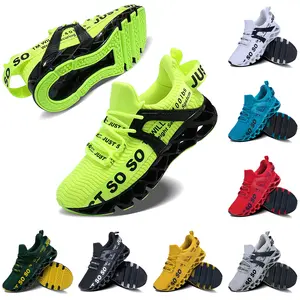 Men's Athletic Running Shoes Casual Sport Jogging Shoes Womens's Non Slip Blade Type Sneakers Running Shoes Unisex Breathable Mesh Sports Shoes