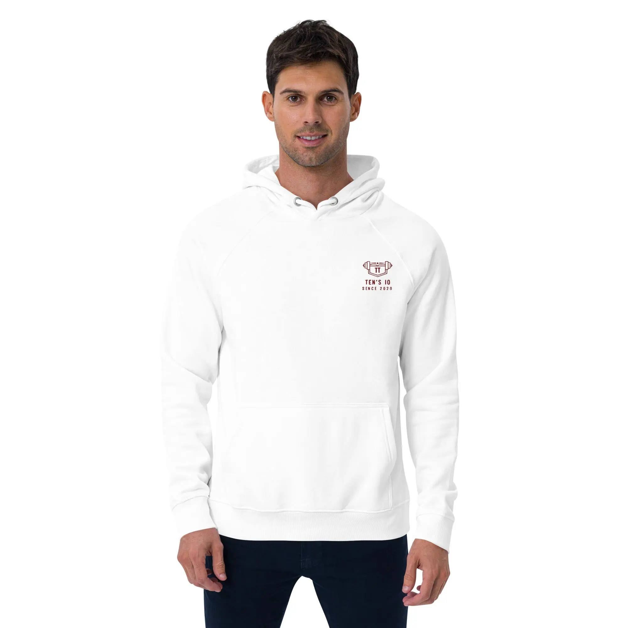ZenFlex Unisex Eco Raglan Hoodie – Sustainable Comfort, Effortless Style