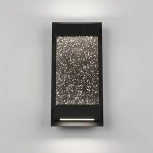 Essence Glow Box indoor-outdoor LED wall light