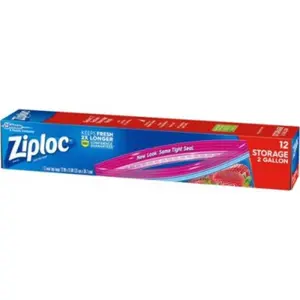 Ziploc  2 gal Storage Bags