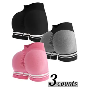 Hijesse Women's High Waist Sports Skinny Shorts LeggingsSporty Seamless Breathable Gym Shorts for Workout GymYoga Gym Clothing for Indoor Outdoor Wear Clothesparke