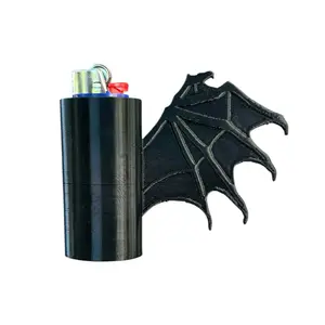 Gothic Bat Wing Lighter Sleeve / Case