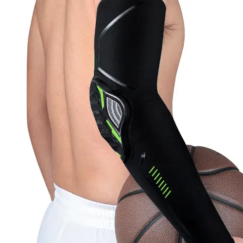 Men's Elbow Support Sleeve, Breathable Elbow Brace, Elbow Guard, Sports Elbow Protector for Basketball, Football, Cycling, Running, Gym, Workout, Elbow Wraps, Elbow Wraps for Weightlifting, Elbow Sleeves