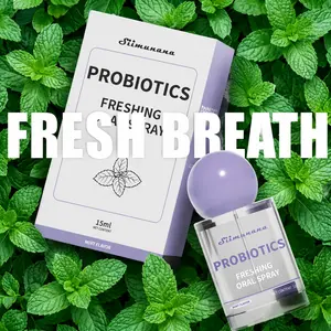 Probiotic Oral Spray | 15ml Breath Freshener for Long-Lasting Freshness & Oral Care | Portable & Sugar-Free
