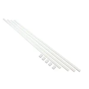 Cable Trunking Raceway 120" White Self-Adhesive Paintable includes Junction Pieces, 1" x .625" x 120"