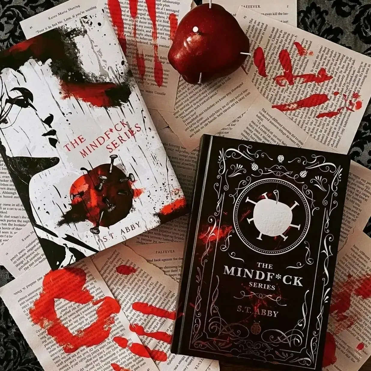 The Mindfck Series Special Edition S.T. Abby Book 1-5, Dark Romance Revenge Story, BookTok Viral Books, Dark Romance Mindfck Series Hardcover Special Edition, Romance Thriller