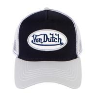 Navy with Silver Trucker