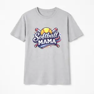 Softball Mama T-Shirt | Softball Mom Tee, Baseball Mom Shirt