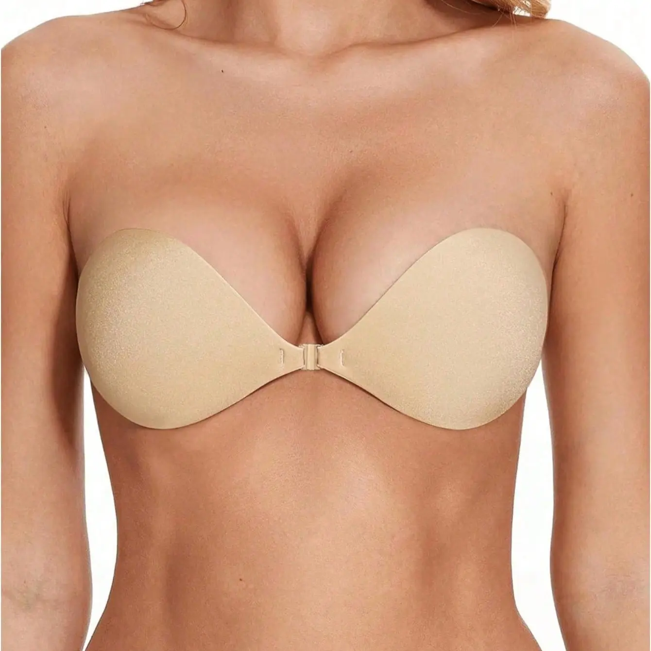 Adhesive Silicone Invisible Strapless Seamless Smooth Bra Cups Thickened 3cm Enhancing Breast Lift Tape For Small Bust, Plunge Dress Backless Bras, for Summer - TikTok Shop Adhesive Silicone Invisible Strapless Seamless Smooth Bra Cups Thickened 3cm Enhancing Breast Lift Tape For Small Bust, Plunge Dress Backless Bras, for Summer - TikTok Shop