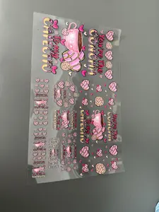 UV DTF  Sized Wrap, Cup Stickers, Tumbler Stickers, Cup Decals, Decorative Sticker