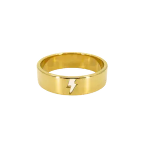 Lightning Bolt Ring (single)