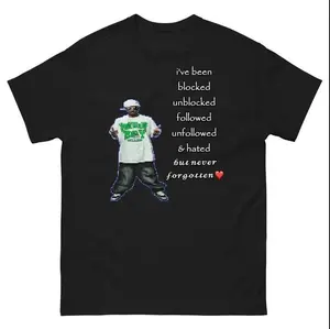 Never Forgotten Soulja Boy T-Shirt Nostalgic Bold Graphic Vintage Style