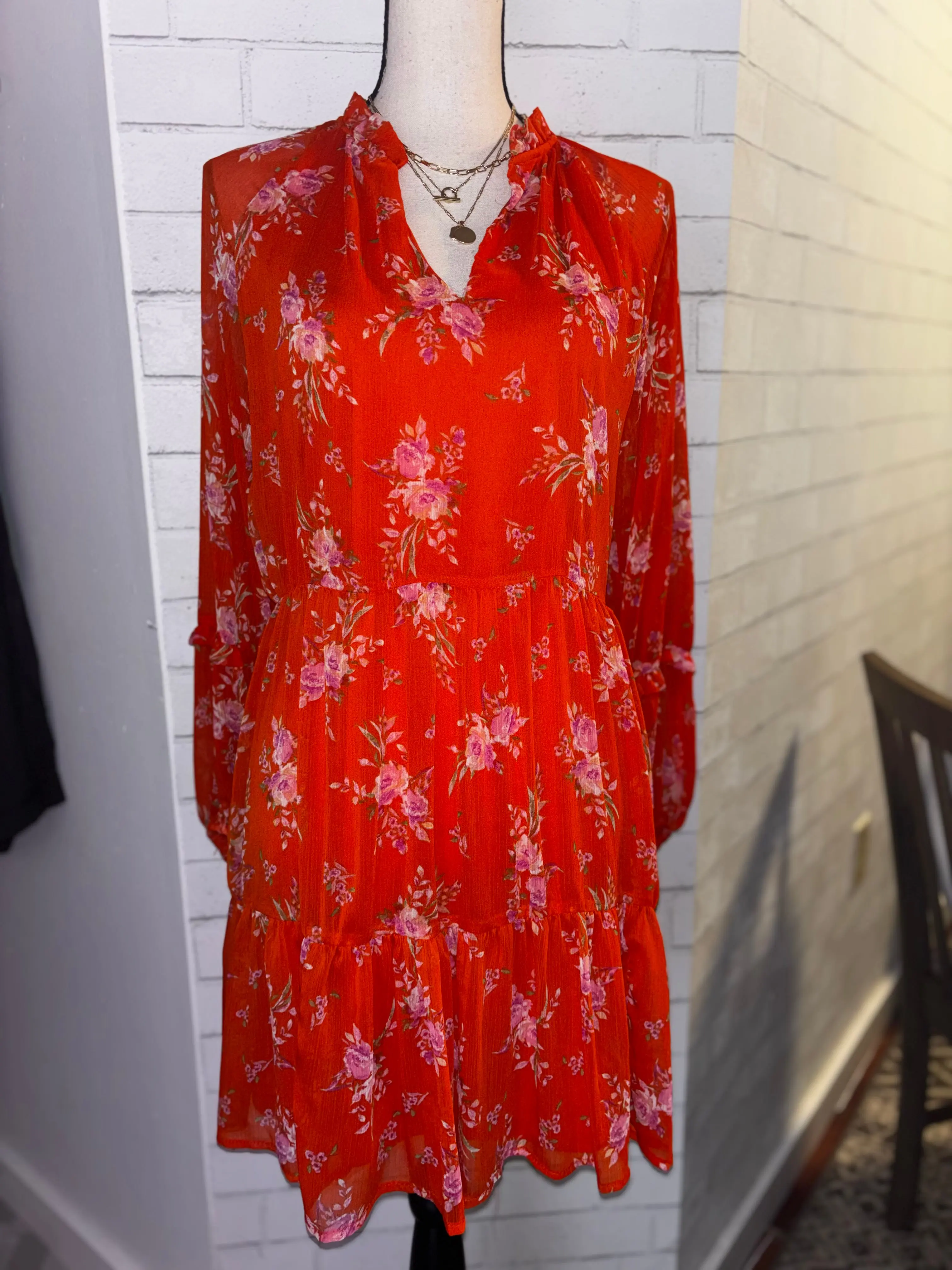 Vince Camuto Floral Dress