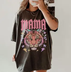 Mama Tiger Shirt, Badass Mom Tshirt, Rebel Mama Tee, Wild Mom T-shirt, Cool Mom Shirt, Comfort Colors, Powerful Mom Shirt, Mama Bear Shirt Cyber68Canvas