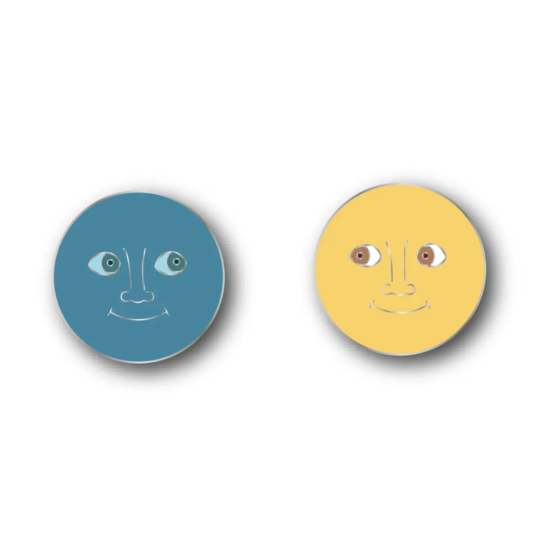 Sammy Rae - Bestie Moon Pins Set