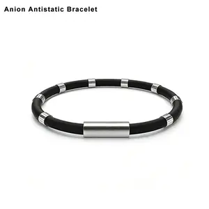Winter Anti-Static Silicone Wristband, Contains Germanium, Negative Ion Bracelet, Adjustable Sports Health Band, Reduce Body Static, Fashionable Bracelet