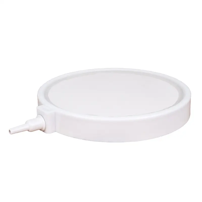 Aqua Dream 4-in-1 White Disc Air Stone Diffuser - Aquarium Bubble Maker, High-Density Silicon Carbide & White Corundum Accessory for Water Circulation Pumps, Oxygenates for Healthier Water, Brush-Clean Restore, Easy-to-Use (Soak Before Use Note)