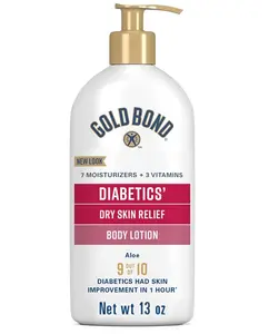 Gold Bond Diabetics' Dry Skin Relief Body Lotion, 13 oz., With Aloe