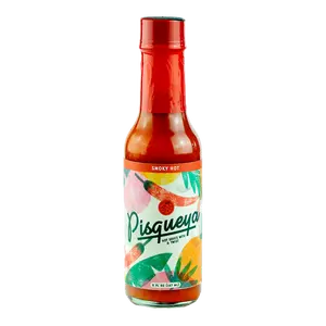 Caribbean Hot Sauce Made with Scotch Bonnet Peppers - 2 Pack, All Natural, Low Sodium, Gluten Free, Non-GMO, Smoky Tropical Heat with Bold Sabor