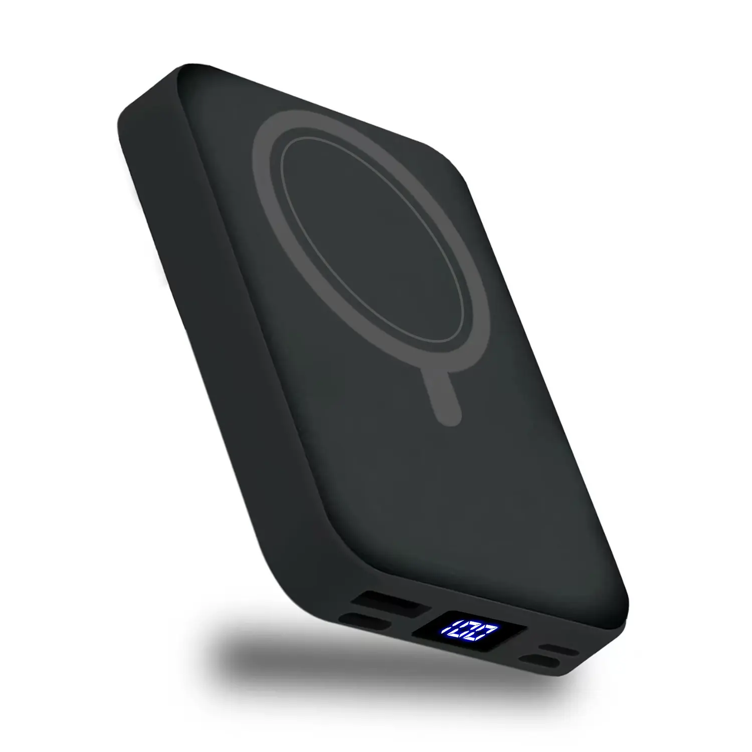 10000mAh MagSafe Wireless Portable Charger - 22.5W PD Fast Charging USB-C Mobile Power Bank with LED Display & Stand, Mobile Accessories for iPhone 17/16/15/14/13/12 & Android Devices